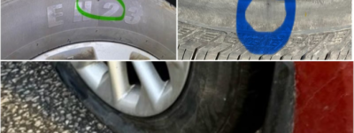 多伦多警方抓获一名“扎胎党”，车主被扎后开上高速路后失控险撞车