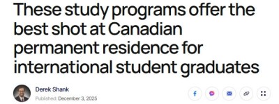 刷屏！加拿大”最容易上岸的27个紧缺专业”出炉：选对＝直通PR！