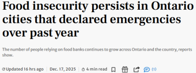 失控! 多伦多等9地相继宣布进入”紧急状态”一年后, 现状更糟了