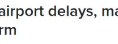 近100辆车堵在高速上，加拿大这场暴雪太猛了