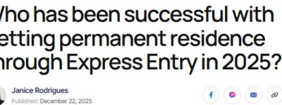 加拿大移民机会正在向谁倾斜？这四类人更占优势