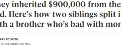 父亲留下近90万遗产，加拿大三姐弟发现：钱，比想象中难分