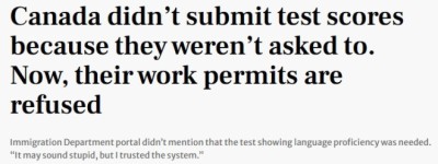 直接拒签！加拿大中国博士生工签被拒，只因少传一个文件