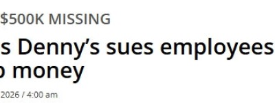 加拿大知名连锁餐厅3名员工涉盗窃门店小费逾50万元！