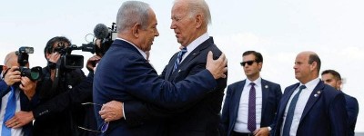 美国总统拜登飞抵以色列