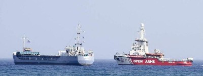载第二批海运粮食往加沙 运输船由塞浦路斯启航