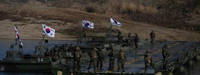 韩军西北岛屿防御联演 前线外科团队参加