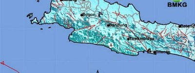 印尼西爪哇省海域发生6.5级地震