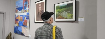 首届海南国际粉画邀请展开幕 70多件作品展现多元艺术魅力