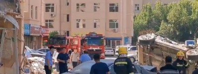 内蒙古赤峰一店铺发生燃气泄漏闪爆事故，造成2死4伤