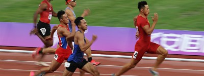 亚洲速度属于我们！中国男子4×100米接力亚运夺金