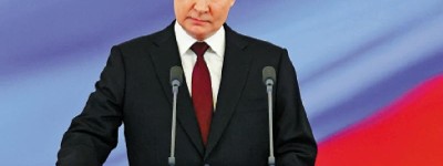 俄羅斯總統普京宣誓就職
