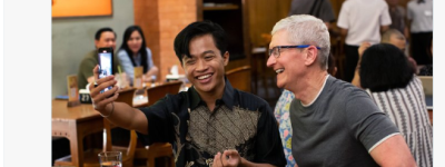 库克访问印尼，称苹果将研究在该国建厂的可能性