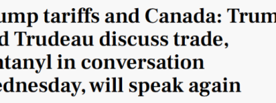 刚刚!特朗普爆料与杜鲁多通话细节!加拿大财政部长喊话:取消关税!