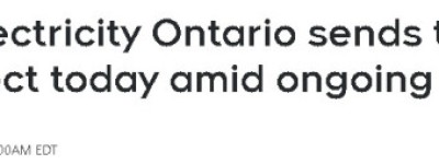 安省对出口美国三州的电力开征25%税！今天生效