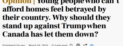 加拿大面临一个迫在眉睫的威胁！40%年轻人感到绝望：想加入美国