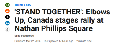 市长、名人力挺!多伦多DT遭数千人挤爆抗议!美加惊现”跨境”示威!