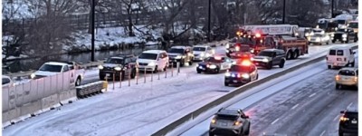 多伦多DVP封路！黑冰致打滑失控，6车连环相撞！