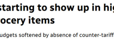 加拿大6900家超市集体涨价！餐桌上常见的这些食品更贵了