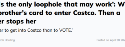 女子用哥哥的Costco会员卡被拦，一句话”神反转”！员工秒怂道歉