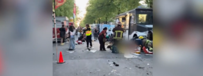 突发！SUV高速冲进温哥华街头节日庆典导致至少9人死亡多人受伤