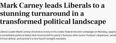 卡尼首战即胜，4个月逆袭翻盘，称将领导一个”强有力的政府”！