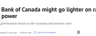 赤字飙升+加元震荡!经济学家警告:自由党胜选后加拿大恐迎衰退！