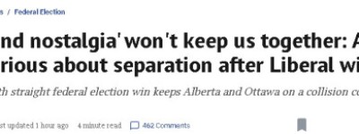 大选刚落幕，分裂危机逼近！阿尔伯塔省酝酿公投，独立派蠢蠢欲动