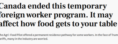 梦碎!加拿大热门移民通道被悄悄取消!大批工人撤离、雇主急疯了!