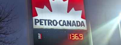 加拿大油价自选举以来已上涨20分，未来可能每升再涨20分