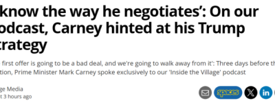 “别再幻想回到从前”！卡尼访美前表态！加元飚至7个月新高