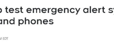 加拿大本周测试全国紧急警报系统！这个时间响起！