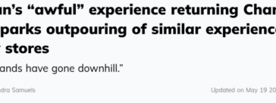 150万粉女网红愤怒”拉黑”香奈儿：穿20分钟就烂！网友集体吐槽