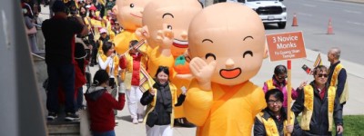 加拿大27佛教团体合办卫塞节 万人同庆佛诞