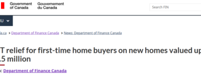 刺激房市！加拿大公布新福利：首次购房最高能省$5万！