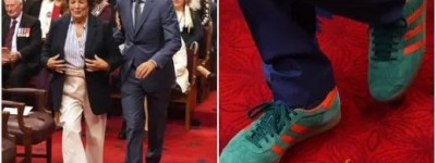 杜鲁多欢迎国王时这样穿 网友狂吐槽！