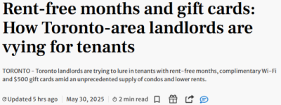 急红眼！多伦多公寓房东纷纷”倒贴钱”求租，租客翻身做甲方