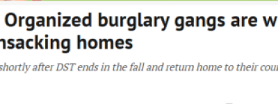 太猖狂！国际盗窃团伙冬天来夏天走，专挑加拿大豪宅区