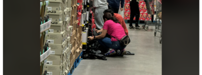 多伦多Costco恶心一幕: 两人挑拖鞋 扒拉几十双 散落一地