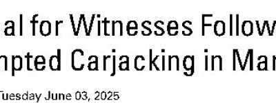 万锦商场外发生惊险一幕，警方通缉多名南亚裔嫌犯