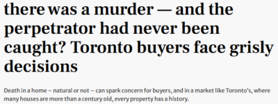 “凶宅”不强制披露：多伦多房市中的隐秘博弈！驱魔师一个月接4单