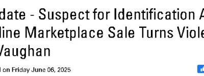 网购交易惊魂！约克区警方紧急通缉亚裔持枪嫌犯