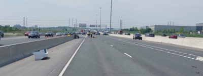 女子在401高速车祸中当场身亡，6岁女儿被紧急送医