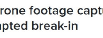 屋主怒吼吓跑贼！多伦多19岁男子辛格被无人机锁定抓捕 全程曝光