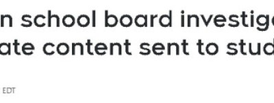 约克区教育局突发邮件风暴！仇恨不当言论群发所有学生，警方介入