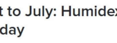 多伦多重回”下锅模式”！紫外线爆表，周末体感38°C！