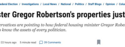 不查不知道！加拿大住房部长在BC省的千万豪宅曝光！