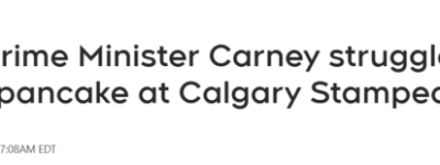 卡尼狂欢节”翻煎饼”当众被嘲：比杜鲁多更烂！博励治补刀绝杀