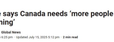 “要让更多人离开加拿大”！博励治炮轰自由党搞垮加拿大！