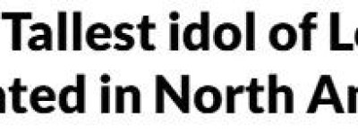 炸裂! 多伦多迎来”北美最高印度神像”! 直瞪皮尔逊机场!